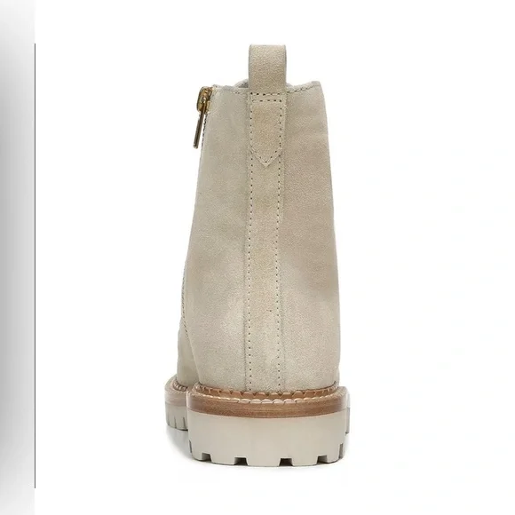 New Vince Women's Cabria Lug Sole Boots, Cobblestone, Tan Size 6 - Picture 9 of 10